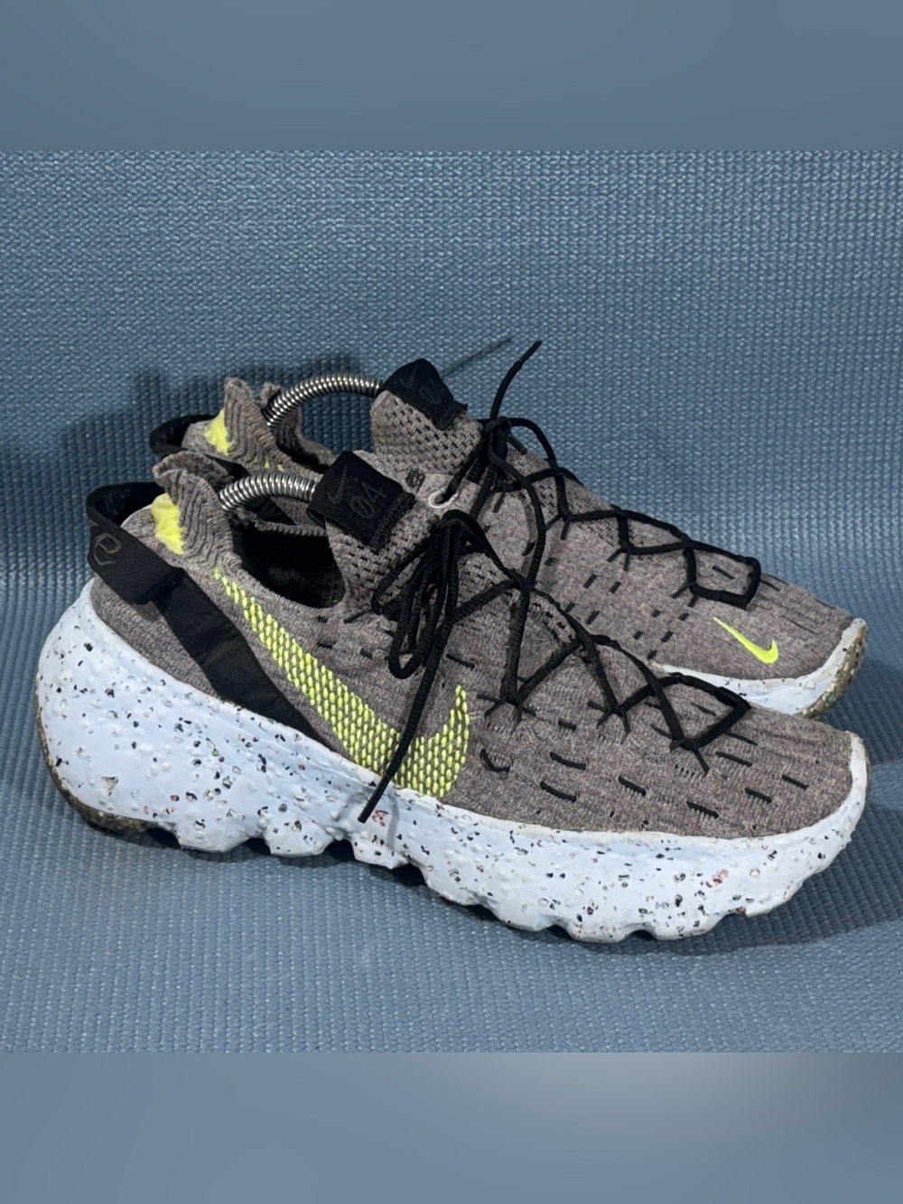 Nike Space Hippie 04 'Grey Volt' Running Shoes CZ6398-001 Men’s Size 11